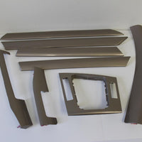 1999-2006 Bmw E46 25I 330I 323I Interior Dash & Door Trim Set Gloss Beige - BIGGSMOTORING.COM