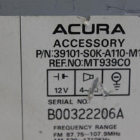 1999-2001 ACURA TL  RADIO STEREO CASSETTE TAPE CD PLAYER 39101-S0K-A110-M1 - BIGGSMOTORING.COM