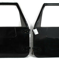 1997-2006 Jeep Wrangler Front Driver  & Passenger Side Full Door Black - BIGGSMOTORING.COM