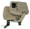 1999-2010 Ford F250 Center Console Jump Seat  W/ Storage Tan - BIGGSMOTORING.COM