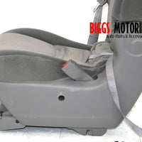 2004-2009 Toyota Sienna Center Console Jump Seat W/ Storage & Cup Holder Gray - BIGGSMOTORING.COM