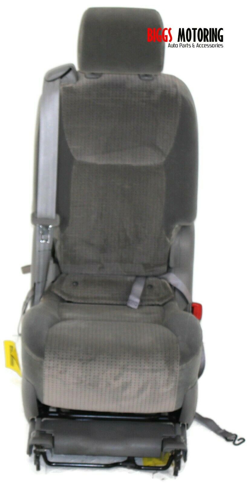 2004-2009 Toyota Sienna Center Console Jump Seat W/ Storage & Cup Holder Gray - BIGGSMOTORING.COM