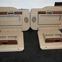 08-10 Ford F250 F350 King Ranch Rear & Front Passenger & Driver Side Door Panels - BIGGSMOTORING.COM