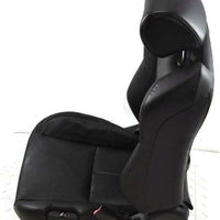 2003-2006 Infiniti G35 Coupe Front Passenger Power Black Leather Seat Complete - BIGGSMOTORING.COM