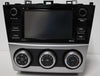 2015-2016 SUBARU IMPREZA RADIO STEREO CLIMATE CONTROL CD PLAYER TOUCH SCREEN