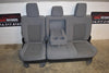 2011-2016 F-250 Front & Back Seat Set With Storage Compartment Gray Cloth Oem