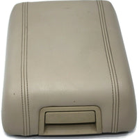 2004-2008 Ford F150 Center Console Armrest Lid Cover Beige - BIGGSMOTORING.COM