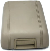 2004-2008 Ford F150 Center Console Armrest Lid Cover Beige - BIGGSMOTORING.COM