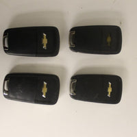 Lot Of 4 Chevy Key Fob Remotes Smart Keys Flip Key