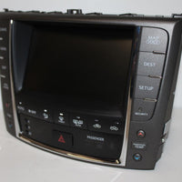 2010 Lexus Is250 Radio Navigation Information Display Screen 86431-53090