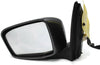 2005-2010 Honda Odyssey Driver Left Side Power Door Mirror Gray 32675 - BIGGSMOTORING.COM