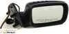 2002-2008 BMW 745 PASSENGER RIGHT SIDE POWER DOOR MIRROR BLACK - BIGGSMOTORING.COM