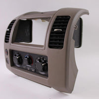 2004-2007 NISSAN XTERRA A/C HEATER CLIMATE CONTROL RADIO BEZEL 68260 EA100 - BIGGSMOTORING.COM