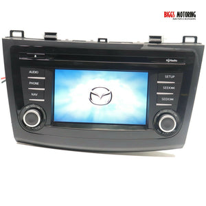 2012-2013 Mazda3 Navigation Radio Touch Display Screen Cd Player BGV7 66 DV0