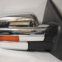 2009-2014 FORD F150 PICK UP PASSENGER SIDE RIGHT SIDE POWER DOOR MIRROR CHROME