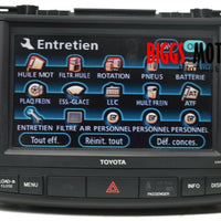 2008-2010 Toyota Highlander Navigation Radio Cd Player Touch Screen 86120-48F30