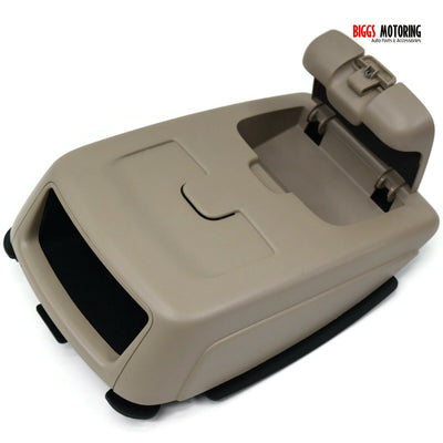 2004-2010 Ford F250 Overhead Console Storage Tan - BIGGSMOTORING.COM