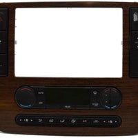 2004-2007 FORD FREESTAR CLIMATE CONTROL BEZEL WITH WOOD GRAIN 3F2H-18D422-AF - BIGGSMOTORING.COM