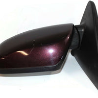 2010-2012 KIA FORTE KOUP SX  DOOR DRIVER LEFT SIDE DOOR MIRROR BURGUNDY