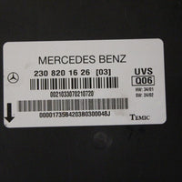 2003-2008 MERCEDES BENZ R230 SL500 ROOF CONVERTIBLE TOP  MODULE 230 820 16 26 - BIGGSMOTORING.COM