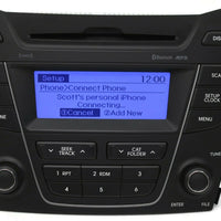 2015-2016 Hyundai Santa Fe Radio Stereo Cd Player 96170-4Z1504X