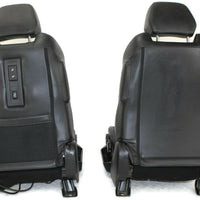 2003-2007 Nissan 350Z Front Driver & Passenger Side Seat Black Leather - BIGGSMOTORING.COM