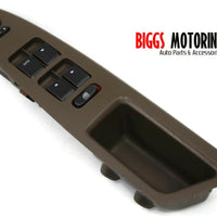 2006-2008 Chevy Impala Driver Left Side Power Window Master Switch Brown - BIGGSMOTORING.COM