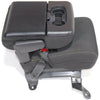 2002-2010 Ford F250 F350 F450 Super Duty Front Black Cloth Jump Seat | OEM - BIGGSMOTORING.COM