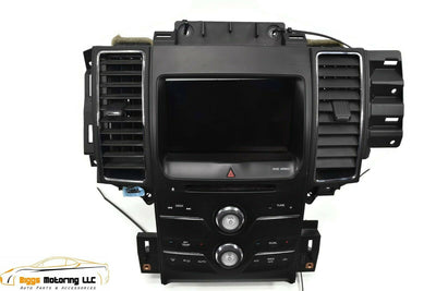 2013-2016 Ford Taurus Radio Face Cd Mechanism W/ Display Screen Dg1T-14F39-Bv