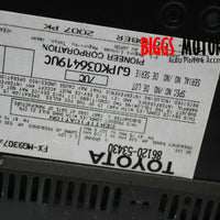 2006-2008 Lexus IS250 IS350 Navigation Radio Display Ac Cd Player 86120-53430 - BIGGSMOTORING.COM