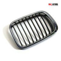 2001-2006 BMW 3 Series E46 Passenger Side Radiator Chrome Grille 8195058 - BIGGSMOTORING.COM