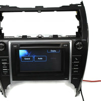 2012-2014 Toyota Camry P10067 Radio Stereo Cd Player Display Screen 86140-06021