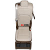 19-23 Dodge Ram 1500 Center Console Jump Seat Storage & Cupholder BROWN / TAN - BIGGSMOTORING.COM