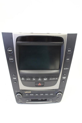 2006 Lexus  Radio 6 Disc Changer Cd Player Display Screen W/ Climate Control - BIGGSMOTORING.COM