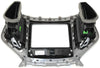 2014-2017 Jeep Cherokee Center Dash Radio Surround Bezel W/ Gold Trim