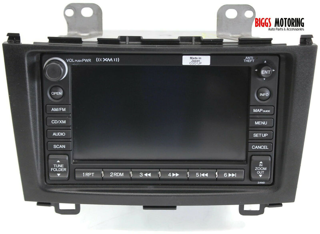 2008-2011 Honda CRV Navigation Radio Cd Player Display Screen 39541-SWA-A030-M1