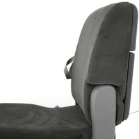 1999-2010 Ford F250 Center Console Jump Seat  W/ Storage Gray - BIGGSMOTORING.COM