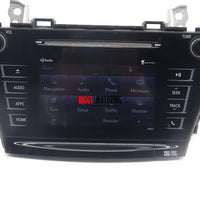 2015-2016 Toyota Prius Navigation Radio Cd Player FaceID: 510057 86100-47421