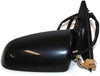 2002-2008 AUDI A4 DRIVER LEFT SIDE DOOR MIRROR BLACK - BIGGSMOTORING.COM