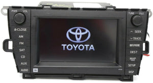 2010-2011 Toyota Prius JBL E700 Navigation Radio Display Screen Cd Player