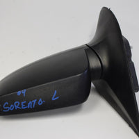 2003-2009 KIA SORENTO DRIVER  LEFT SIDE DOOR MIRROR BLACK - BIGGSMOTORING.COM