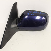 2003-2008 MAZDA 3 BLUE LEFT DRIVER SIDE MIRROR - BIGGSMOTORING.COM