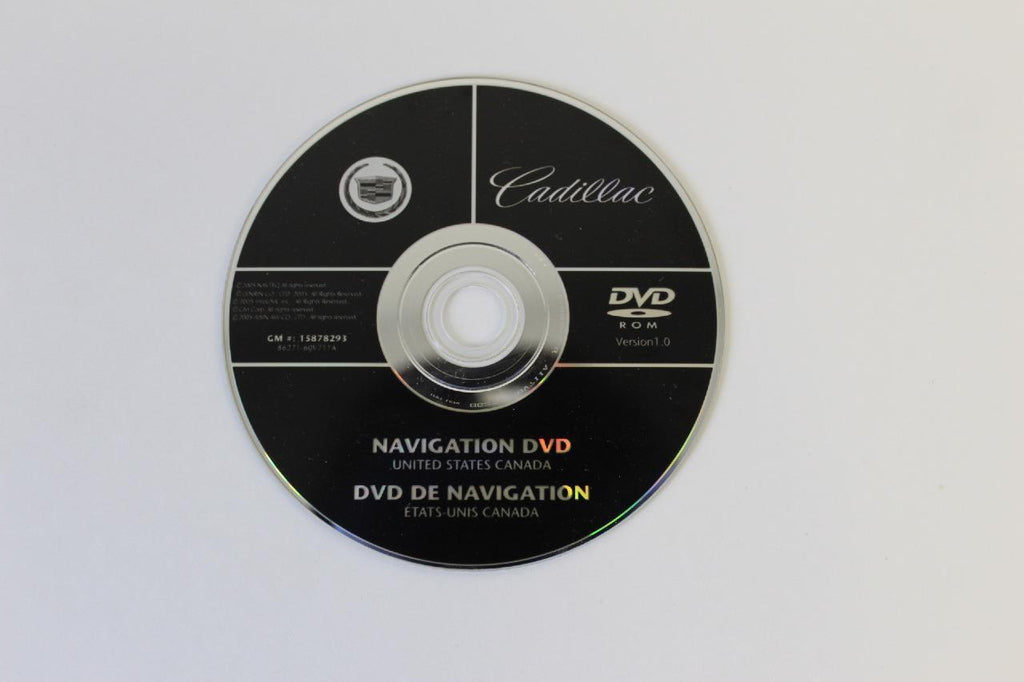 2007 2008 2009 2010 CADILLAC ESCALADE NAVIGATION DVD MAP