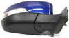 15 16 17  Ford Focus Passenger Right  Side Power Door Mirror Blue - BIGGSMOTORING.COM