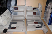 04-08 FORD F150 LARIAT CREW CAB DOOR PANELS SET W/ SWITCHES PANEL PARCHMNET TAN - BIGGSMOTORING.COM