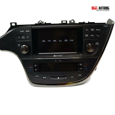 2013-2017 Toyota Avalon JBL Navigation RadioTouch Screen Cd Player 86100-07020