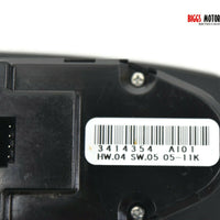 2004-2010 BMW X3  Driver Side Power Window Master Switch 3414354 A101 - BIGGSMOTORING.COM