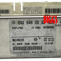 2004-2005 Mercedes Benz W211 E500 ABS ESP Stability Control Module 032 545 02 32 - BIGGSMOTORING.COM