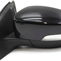 2015-2017 Ford Focus Driver Left Side Power Door Mirror Black 31562