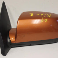 2006-2009 KIA RIO DRIVER  LEFT SIDE DOOR MIRROR  ORANGE - BIGGSMOTORING.COM